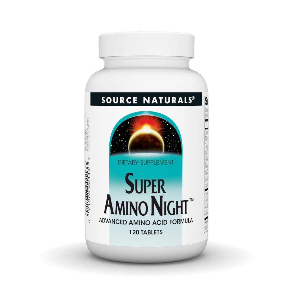 Source Naturelles Super Nuit Amino - Formule Acide Amino avancé* - 240 comprimés