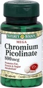 Nature's Bounty Mega Chromium Picolinate 800 mcg tablets 50 ea (Pack of 2)
