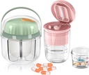 GloDeals Pill Organizer, Pill Crusher, Cutter e Splitter