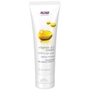 JETZT Lösungen, Vitamin D-3 Cream 1000 IU Per Gramm, Hochfest, Intensive Feuchtigkeit, 4-Ounce