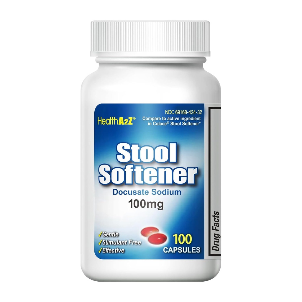 HealthA2Z® Tabouret Softener (100 comtes (paquet de 1))