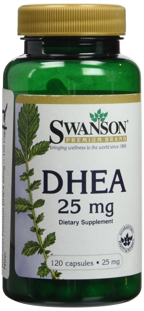 Swanson Dhea 25 Milligrammes 120 Capsules