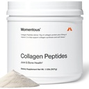 Momentous Gras-Fed Collagen Peptides Powder - Collagen Protein Powder mit Fortigel & Vitamin C für Haar, Haut, Nails, & Joint Health Support - NSF zertifiziert für Sport - Packaging May Vary