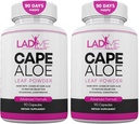 Pure Cape Aloe Kräuter Laxative für Constipation Relief Gesunde Bowel Bewegung Natürliche Colon Cleanse & Detox Nahrungsergänzung für Frauen von Ladyme 180 Kapseln