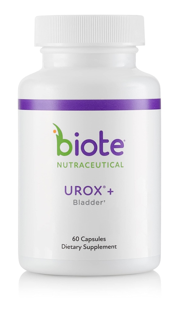 Biote Nutraceuticals - Urox+ - Blasengesundheit (60 Kapseln)