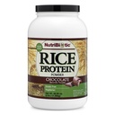 NutriBiotic – Chocolate Rice Protein, 3 Lb (1.36kg) | Low Carb, Vegetarisch & Keto-Friendly Raw Protein Powder | Grown & Processed without Chemicals, GMOs oder Gluten | Easy to Digest & Nutrient-Rich