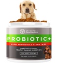 Probiotiques pour chiens PawMedica et enzymes digestives, probiotiques pour chiens fabriqués aux États-Unis, chips probiotiques pour chiens, prébiotiques et probiotique support digestif pour chiens, probiotiques traités - 120 chips probiotiques pour chiens