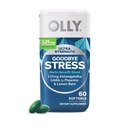 OLLY Ultra Forza Addio Stress Softgels, GABA, Ashwagandha, L-teanina e limone Balm, Stress Relief Supplement - 60 Conte
