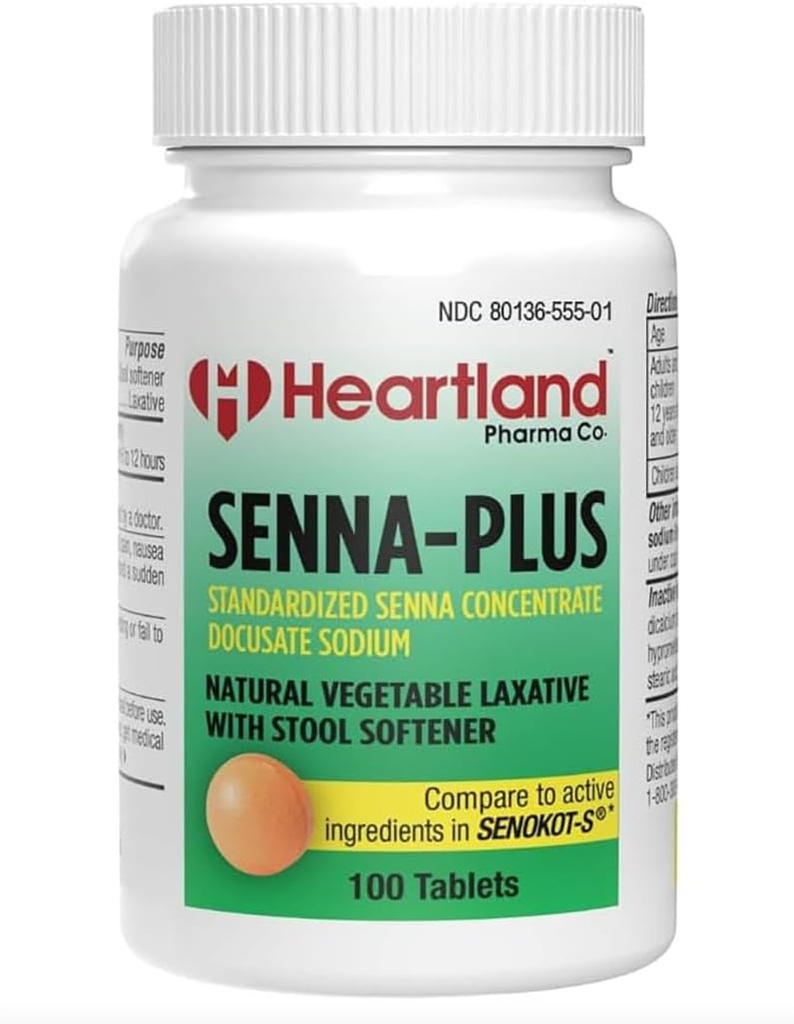Senna-Plus Légume naturel Sennoside Laxative.