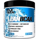 Evlution Stimulant Free Lean BCAA Powder Nutrition BCAAs Amino Acids Powder mit CLA Carnitin und 2:1 Verzweigte Kette Aminosäuren unterstützt Muskelrückgewinnung Fettverbrennung und Stoffwechsel - Blaue Raz