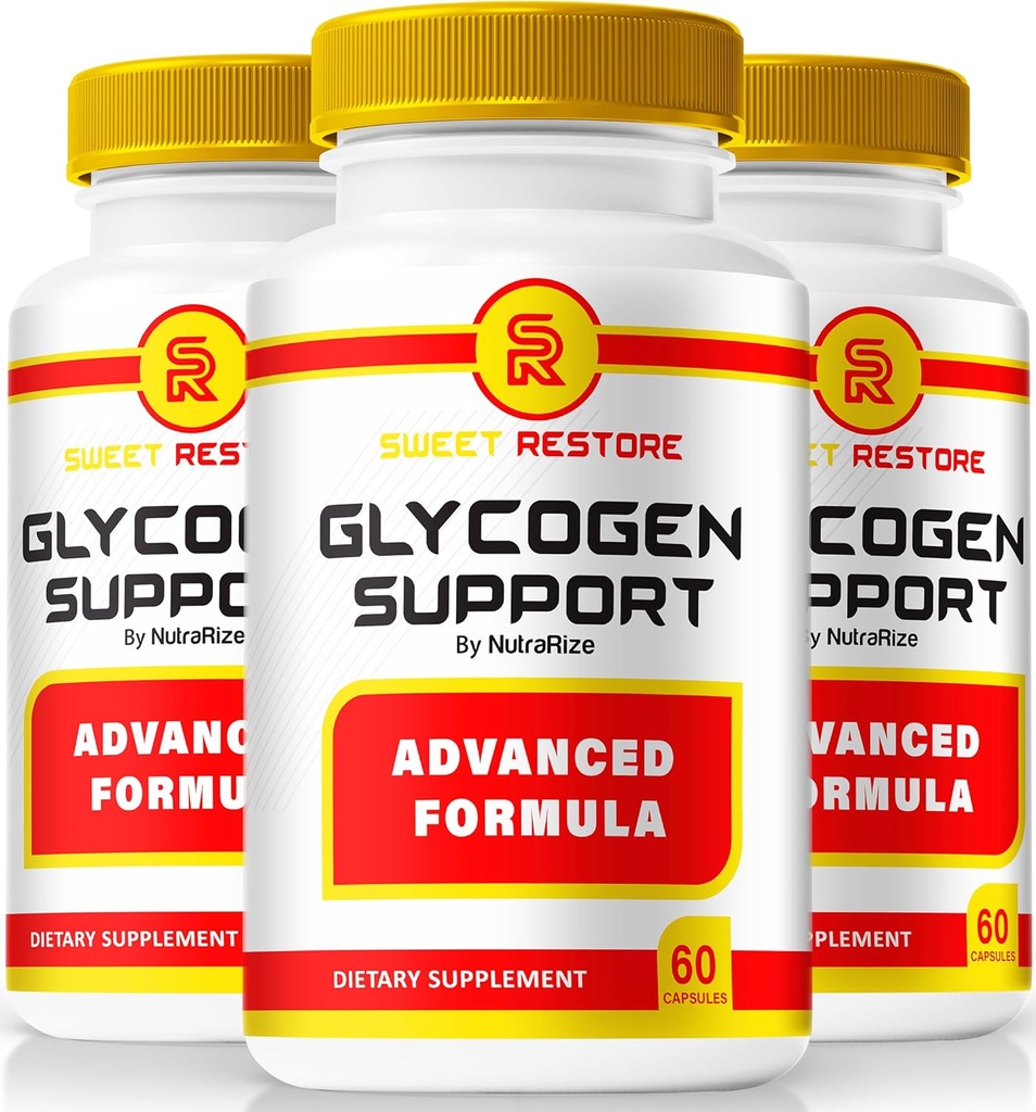 NutraRize (Pack of 3 Sweet Restore Glycogen Support, Joint Support, Official Glycogen Support Capsules, Joint Support Formula Blood Vessel Cleaner Recensioni (180 Capsules)