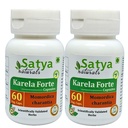 Bitter Melon Forte Capsule 500 mg. 60 Veg. Capsules Karela (Momordica Charantia) Extrait Capsules pour hommes et femmes.