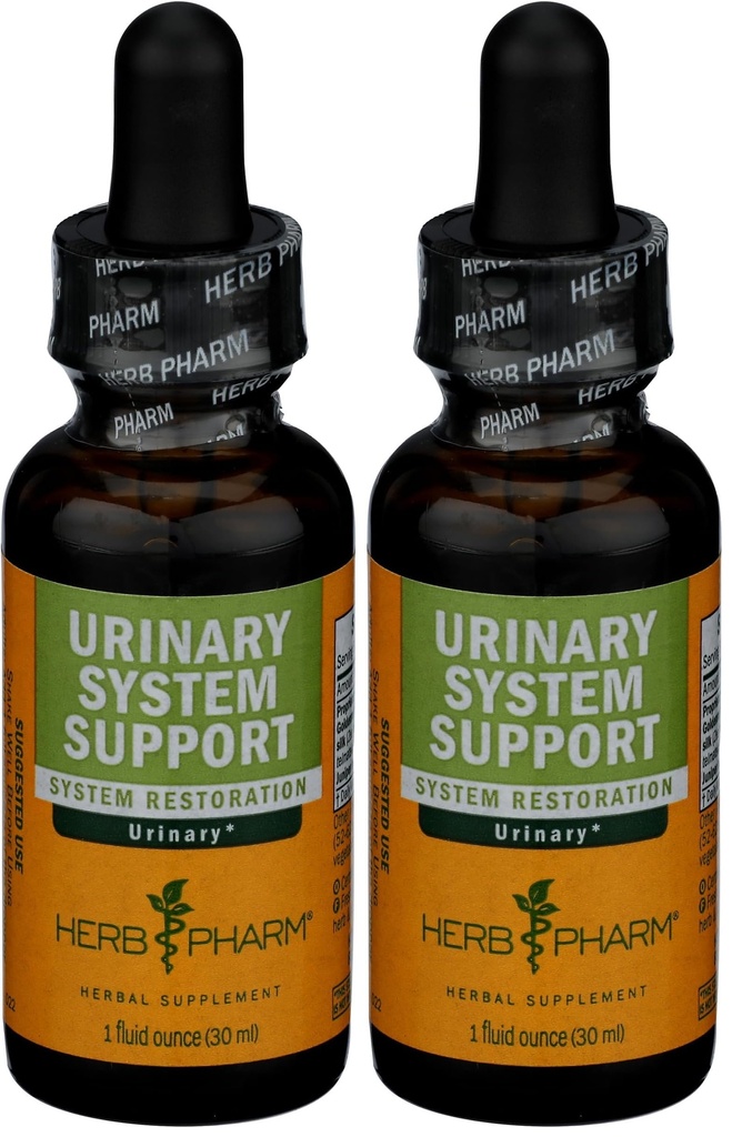 Herb Pharm Urinary System Unterstützung flüssige Kräuterformel, 1 Fl Oz (Pack von 2)