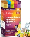 KEY NUTRIENTS Elektrolyte Pulver-Packets Kein Zucker - 5 Delicious Flavors in Hydration Packets 20 Pack - keine Kalorien, Glutenfreie Elektrolyte Pulver-Packets, Non GMO, Made in USA