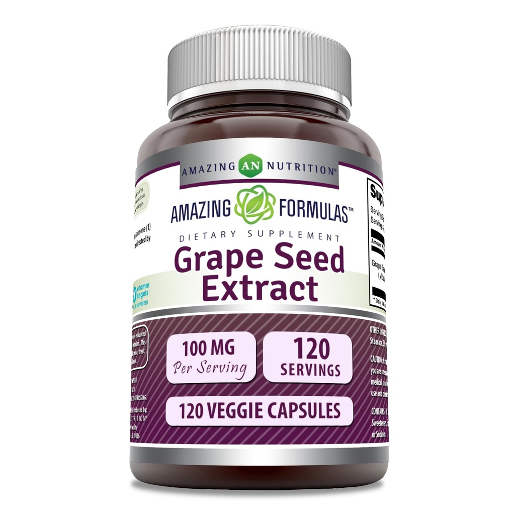 Incredibile formulas estratto estratto supplemento | 100 Mg per servire | 120 capsule vegetali | Non OGM | Gluten-Free | Made in USA