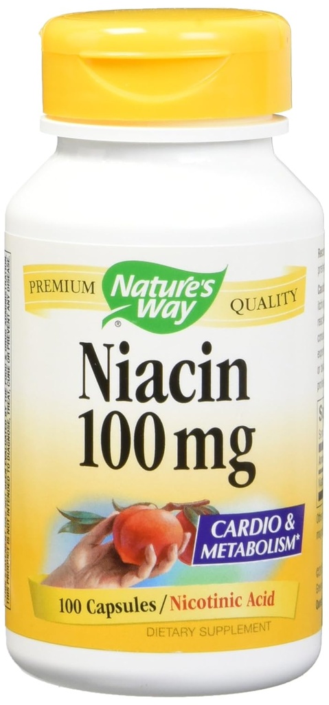 Niacin 100mg 100 Kapseln (Pack von 2)