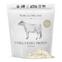NorCal Organic Vanilla Whey Protein - 2lbs | Grass-Fed, Single-Origin Vanilla | Zertifizierte Non-GMO & American Humane aus California Farms