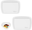 2 pezzi Pill Organizer Riusabile Pocket Pill Case Portatile Open Pill Pouch Silicone Small Pill Box Pill Container Pill Holder Pill Bags Organizzare Medicazioni, Vitamine e Tablet per il viaggio (bianco)