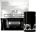 Orlo Omega 3 – Integratore Vegan Omega-3 (EPA & DHA) – Olio di pesce ad alta resistenza & Krill alternativa da olio di alghe (60 Mini Burpless Softgels Kit)