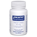 Pure Encapsulations 7-Keto DHEA 50 mg | Einzigartige DHEA Metabolite Ergänzung zur Unterstützung von Thermogenese und gesunde Körperzusammensetzung* | 120 Kapseln