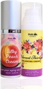 Ménopause Rebalancing Bundle: Silky Peach Estriol Crème et Vibrant Troisième Progestérone Crème pour femmes. Estrogène bioidentique et progestérone pour les éclairs chauds, sécheresse vaginale, problèmes de sommeil et brouillard cérébral