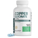 Bronson Kupfer Glycinate 3mg Chelat Superior Absorption Non-GMO, 180 vegetarische Tabletten