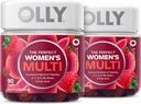 Gomma Multivitaminica femminile, Vitamine A, D, C, E, Biotina, Acido Folico, Supplemento masticabile, Aroma di bacca, Alimentazione 90-Giorni - 180 Conte