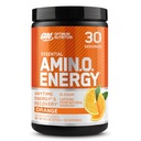 Optimum Nutrition Amino Energy - Pre Workout mit grünem Tee, BCAA, Aminosäuren, Keto Friendly, Green Coffee Extract, Energy Powder - Orange Cooler, 30 Portionen (Packaging May Vary)