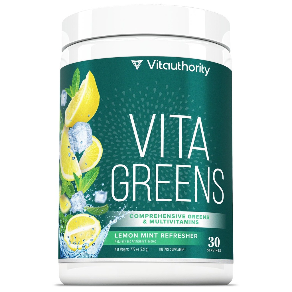 Vitaurity Vita Greens Superfood Powder: Immune et support de digestion