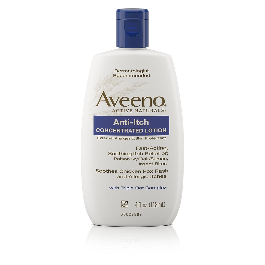 Aveeno Active Naturals Lozione Concentrato Anti-Itch - 4 fl oz