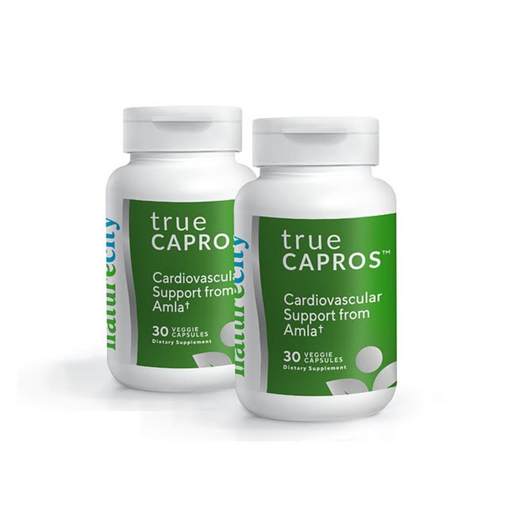 NatureCity True-Capros Amla Fruchtextrakt Ergänzung Polyphenol Antioxidans Power unterstützt Herz-Kreislauf-Gesundheit (60 Veggie Kapseln) Non-GMO Vegan freundlich und Soja kostenlos