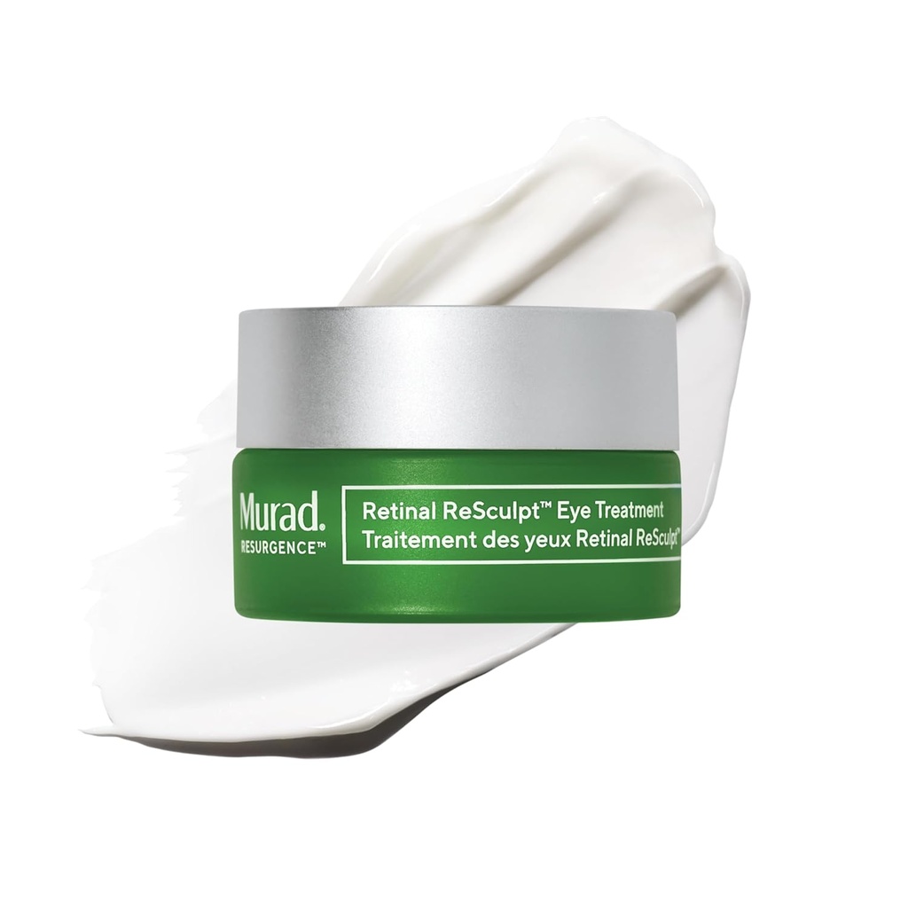 Murad Retinal ReSculpt Eye Lift Behandlung - Alter-Defying Augencreme mit gekapselten Retinal, Gentian Root, & Oat-Firming Film für jugendliche Augen - Tightens Droopy Lids & Unter-Eye Taschen - 0.5 Fl Oz