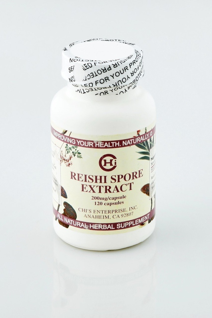 Extrait de spore de Reishi - 120 capsules., (Chi's Enterprise)