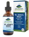 Pure Mountain Botanicals St Johns Wort Tincture – Kosher Liquid St. John’s Wort Alkoholfreie Extrakt 500mg Vegan Ergänzung