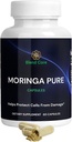 Moringa Antioxidant Kapseln - Natürliche Moringa Oleifera - 800 MG Energie, Stoffwechsel, und Immununterstützung.