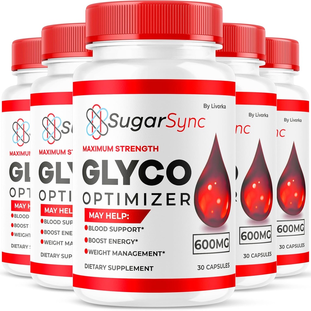 LIVORKA (5 Pack) Sugar Sync Glyco Optimizer, Sugar Sync Glyco, SugarSync, SugarSync Glyco Optimizer, SugarSync Glyco, Sugar Sync Glyco Optimiser, Sugar Sync Glyco Optimizer Recensioni, 150 Capsule