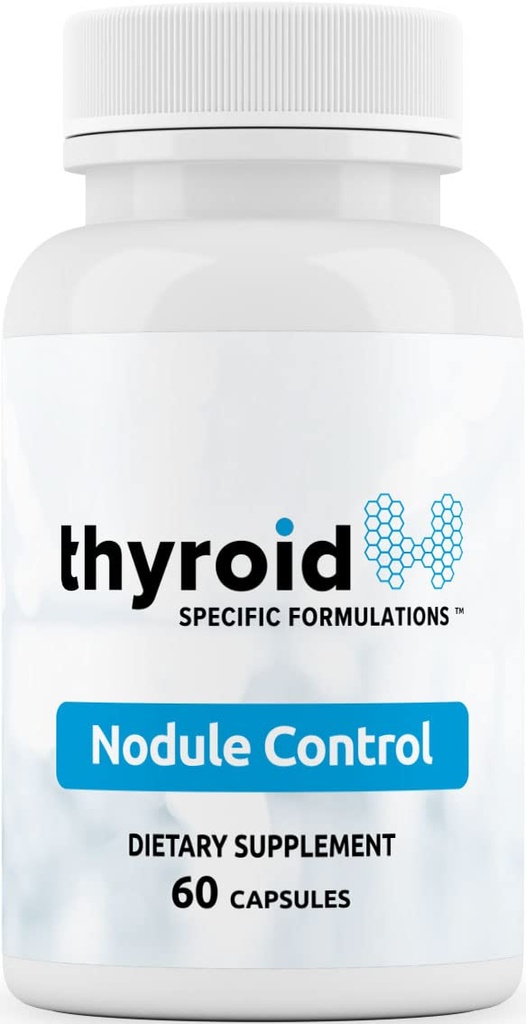Nodule Control - Arzt Formulierte natürliche Schilddrüse Nodule Control unterstützt den Körper zu helfen, Schilddrüsen Nodules -w/Spirulina, Boswellia, Turmeric, Inositol, Selen, Prunella