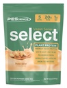 PEScience Select Poudre de protéines végétales, Poudre de protéines végétales, goût incroyable, texture lisse, mélange de riz d'arachide et de brun, sans lait, sans lactose, sans gluten - beurre d'arachide, 5 portions