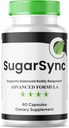(1 Pack) Zucker Sync Glyco Optimizer Kapseln, ZuckerSync Glyco Optimiser, Zucker Sync Joint Optimizer, Zucker Sync Gluco Cleanse Detox Formel, ZuckerSync Glycol Bewertungen (60 Kapseln)