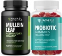 HAVASU NUTRITION Mullein Leaf Kapseln + Probiotische Gummi Wellness Bundle