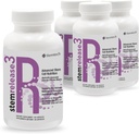 Quadruple Wellness Boost: stemrelease3TM 4-Pack - Débloquer le potentiel de renouvellement naturel et de vitalité juvénile de votre corps, mélange exclusif pour la santé de Telomere