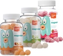 Capitolo Uno Magnesio Gummie per Bambini & Adulti - Gummie Natural Calm - Citrato di Magnesio Calma - Integratori per Bambini & Adulti - Supporto Mood, Kosher, (Multi Pack) 3 Sapori.