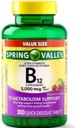 Spring Valley B12 5000mcg 300ct Metabolism Support
