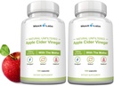 Capsule di Aceto di Sidro di Mele Raw con Madre, 1500 mg Pillole ACV - Boost Energy, Support Immunity & Digestion & Weight Management for Women & Men - 2 Pack