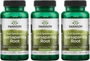 Swanson Sarsaparilla Root-Traditional Herbal Supplemento Promuovere la salute della pelle, il tratto urinario & il supporto del rene-la formula naturale che supporta la salute generale & benessere-(60 capsule, 450 mg ogni) 3 pacchetto