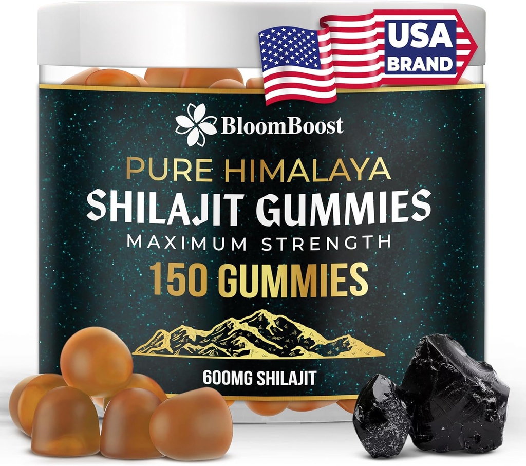 Shilajit pour les hommes et les femmes - Shilajit Gummies - Shilajit Pure Himalayan.