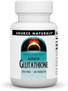 Sorgente Naturals Glutathione, Supplemento per il supporto del fegato, 250 mg - 30 compresse