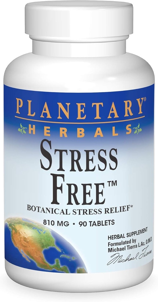 Pianenario erbe Stress Free Calm Formula Tablets, 810 mg, 90 Count
