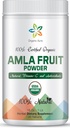 Certificata Aura Amla Polvere 16Oz - 1Lb. Powerhouse di vitamina C naturale. Grande fonte di antiossidanti. Supporta l'immunità e la vitalità.