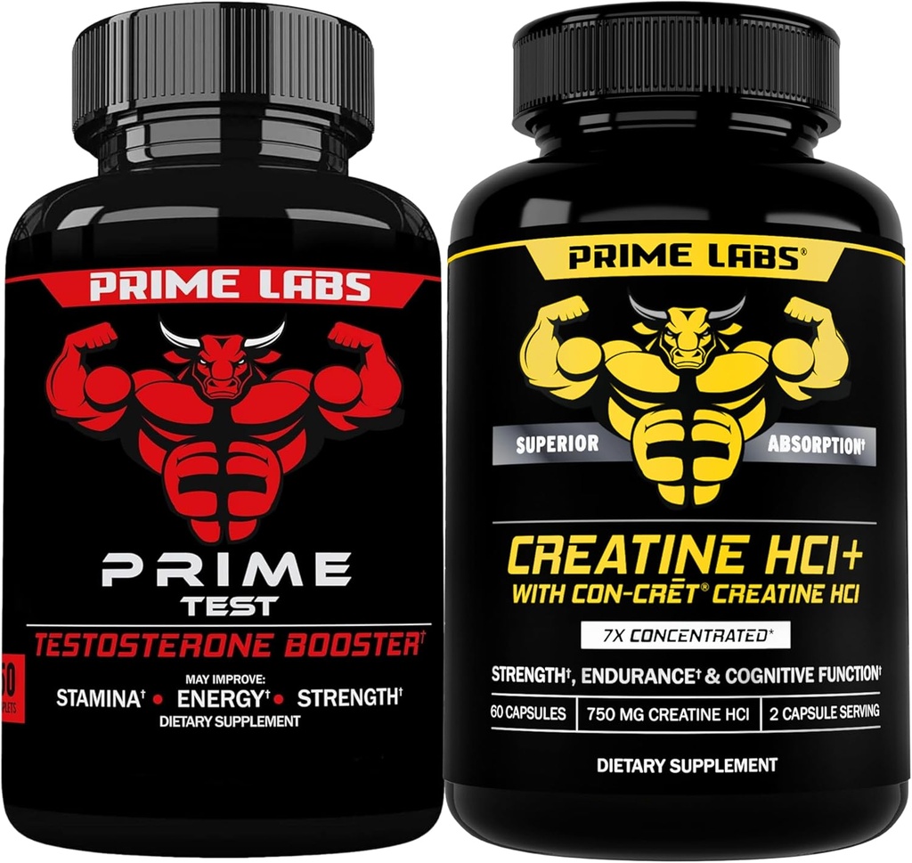 Prime Labs Prime Test + Kreatin HCl Kapseln